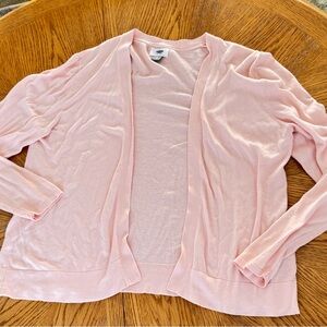 Old Navy soft pink women’s cardigan Size XL #cardigan #knitwear #pastel #sweater